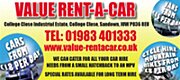 Value Rent A Car, Sandown - Car Hire on the Isle of Wight